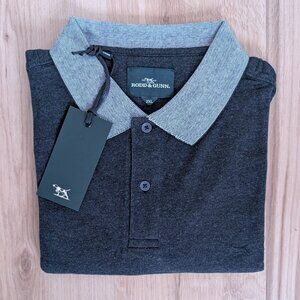 NWT Rodd & Gunn New Haven Polo Shirt- Sport Fit – Men’s XXL – Charcoal